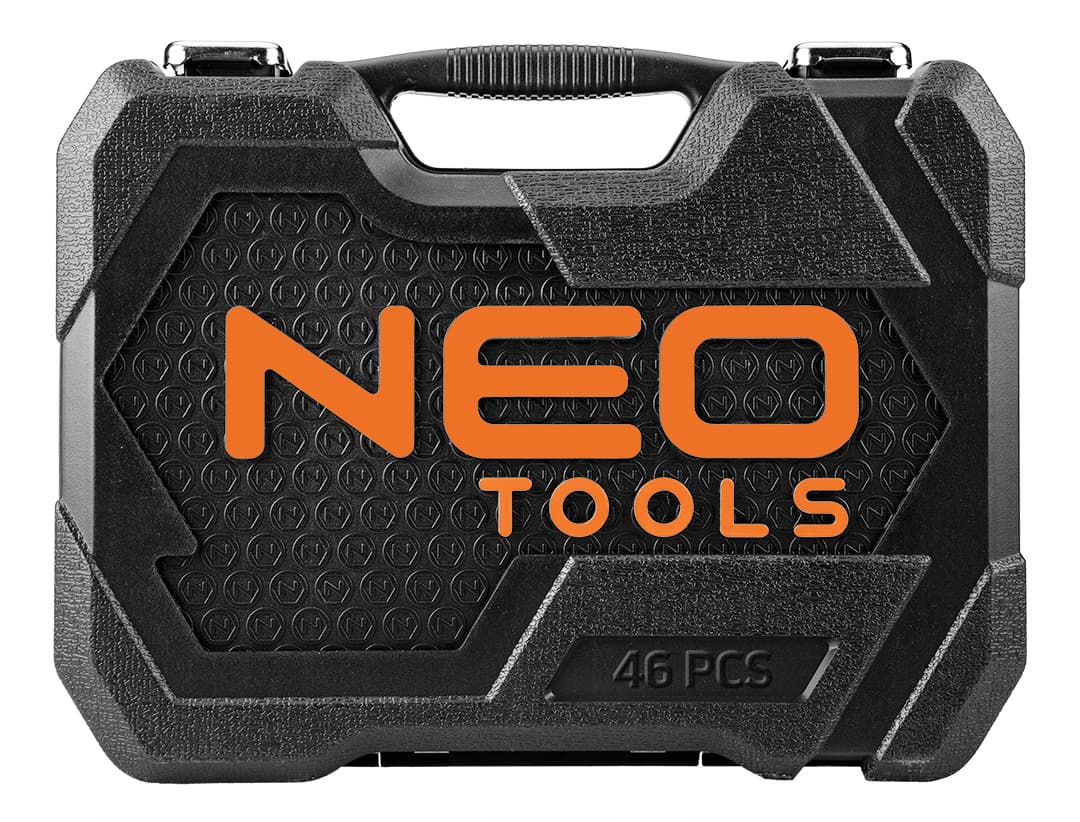 Komplet nasadnih ključev NEO TOOLS - prehodni 1/4", 3/8", 46 kosov 4