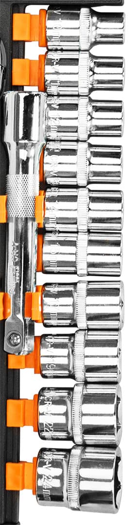Set nasadnih ključev NEO TOOLS 3/8", 12 kosov, CrV 7