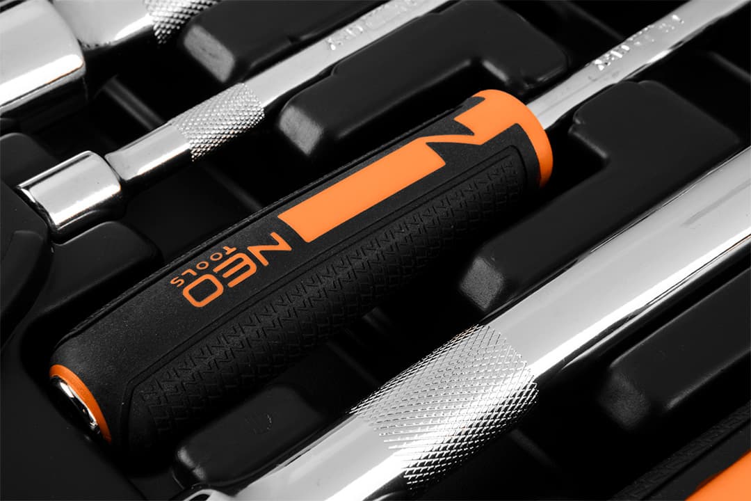 NEO TOOLS set nasadnih ključev 1/2" & 1/4", 73 kos 6