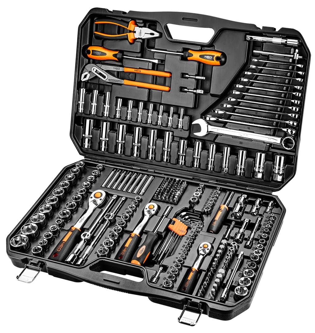 NEO TOOLS Set nasadnih ključev 233 kos. 3
