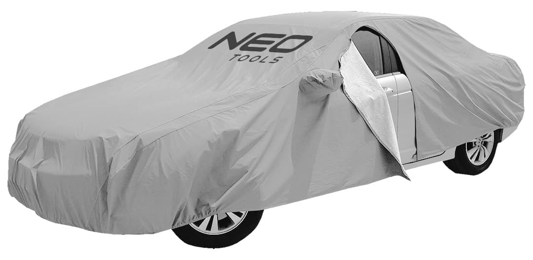 NEO TOOLS pokrivalo za avto, več slojev, vodoodporno, M 2