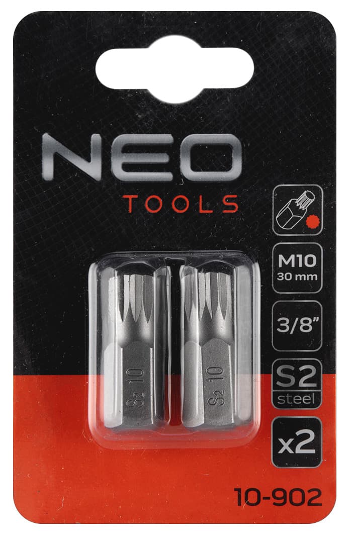 Nastavek Spline M10 x 30 mm, S2, 2 kosa 2