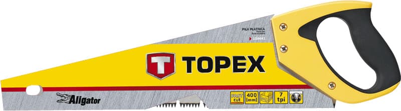 Listna žaga TOPEX Aligator 400 mm, 7 TPI 2