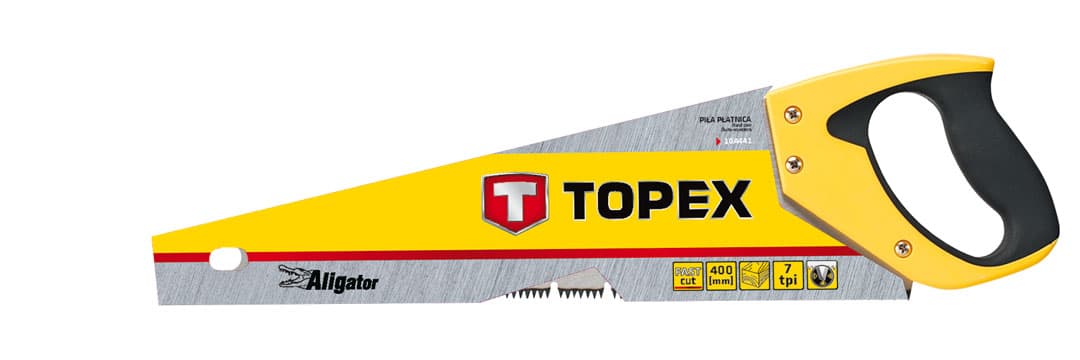 Listna žaga TOPEX Aligator 400 mm, 7 TPI 3