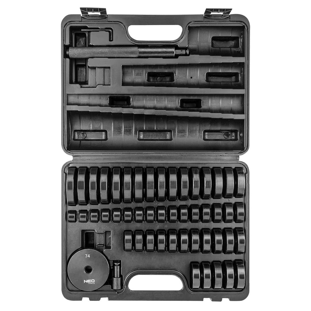 NEO TOOLS set za ležaje, tesnila, gum. elemente, 51 kos.