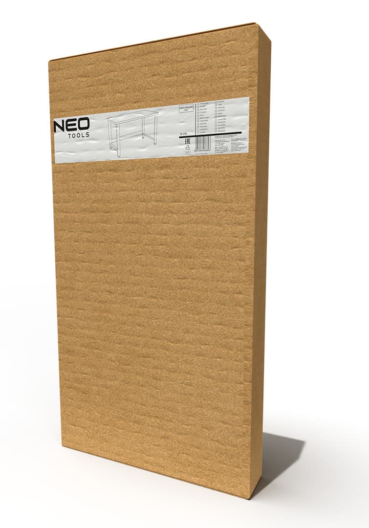 NEO TOOLS delovna miza, 1500 x 780 x 830 mm 6