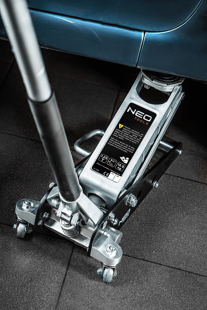 NEO TOOLS Hidravlični dvigalk, aluminijast, 1.5 t 2