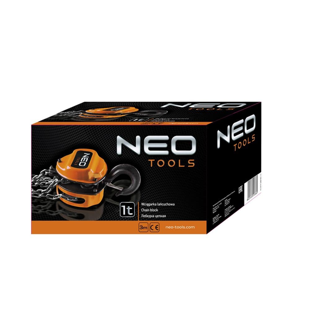 NEO TOOLS verižna dvigalka 1 t, 3 m 2