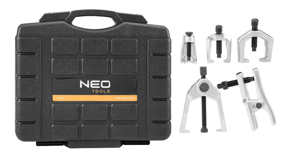 NEO TOOLS Set ključeva za rastavljanje spona upravljača, 5 kom. 4