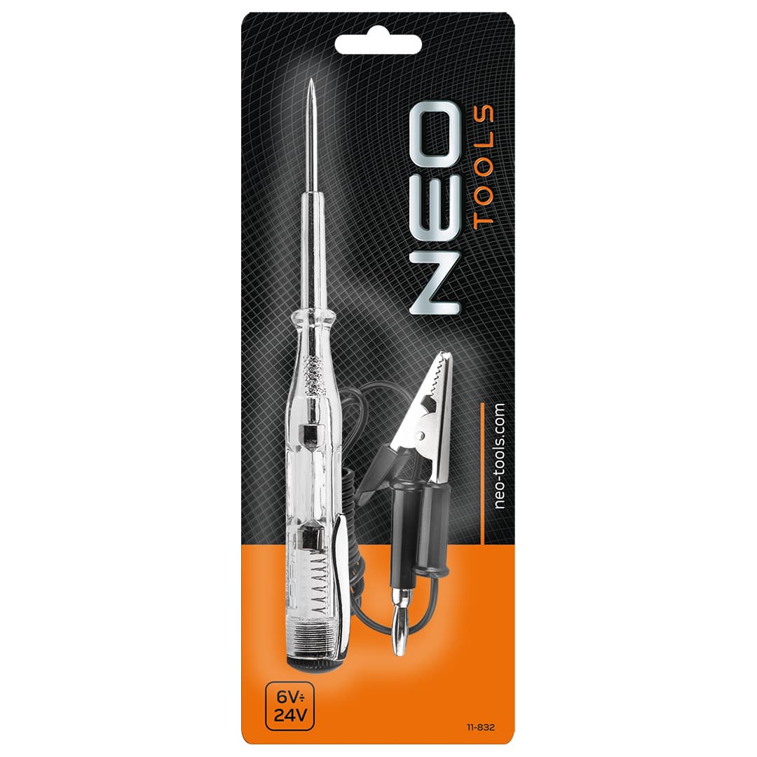 Avtomobilski tester napetosti NEO TOOLS 6-24 V 3