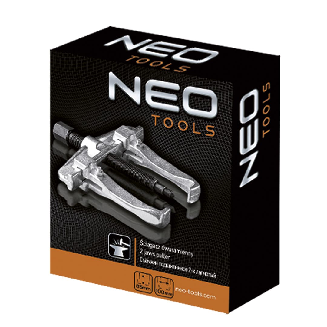 NEO TOOLS Dvoročni izvlekač ležajev, 70 x 80 mm 2