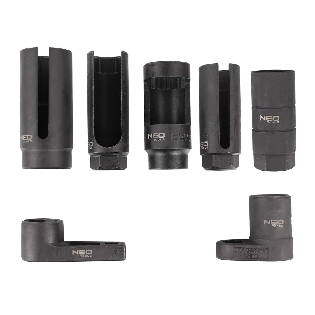 Neo Tools nasadke za lambda sondo, set 7 kosov 2