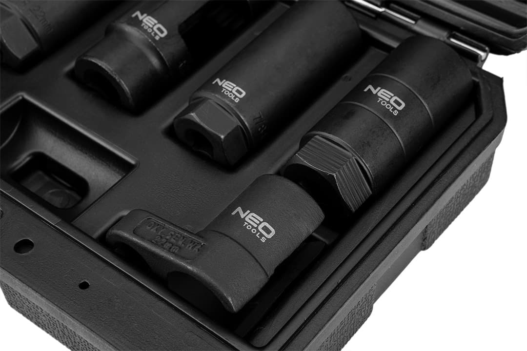Neo Tools nasadke za lambda sondo, set 7 kosov 7