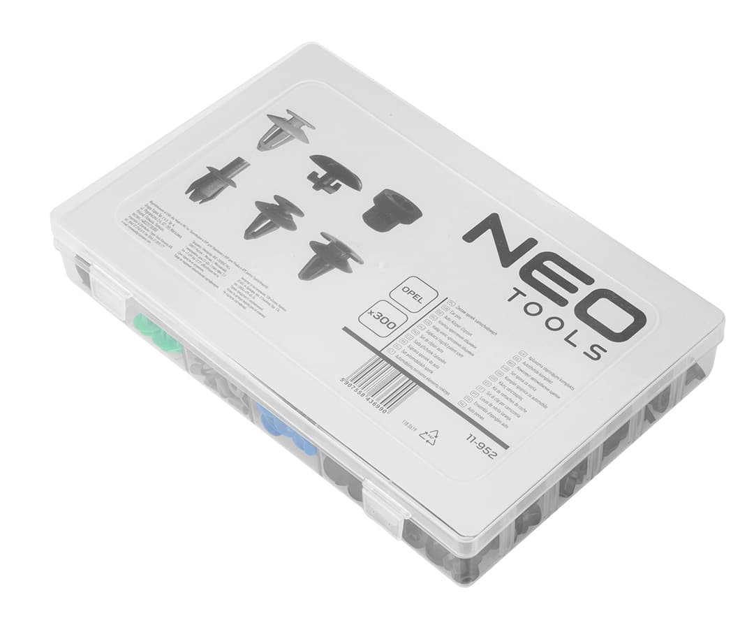 NEO TOOLS Komplet sponk za Opel, 300 kosov 6
