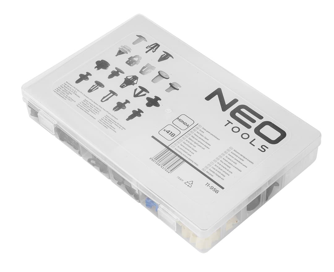 NEO TOOLS Komplet sponk za Honda, 418 kosov 8