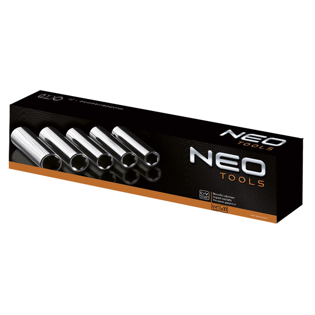 Udarna nasadna ključa 1/2", 10-24 mm, set 11 kosov 4