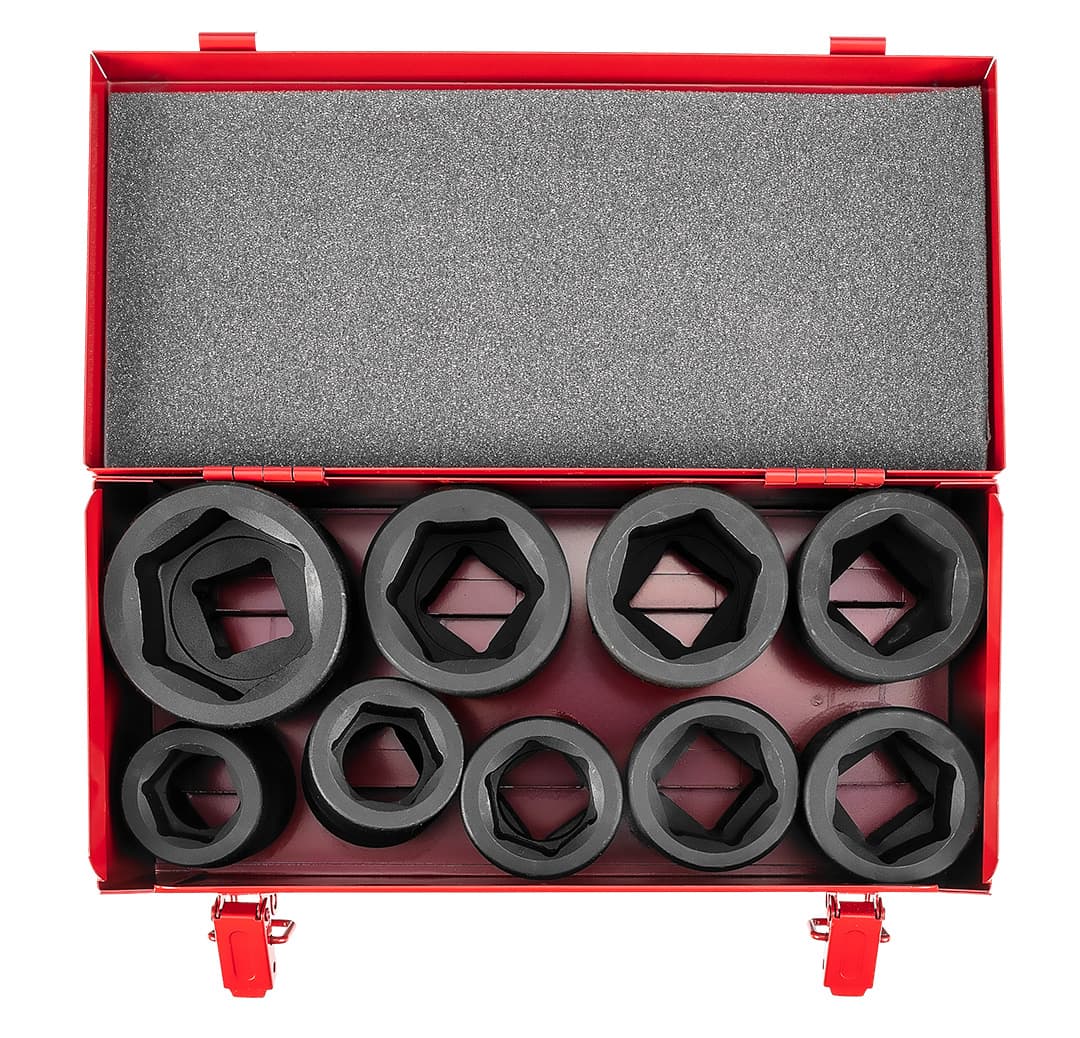 Udarna nasadna ključa 1", 27-50 mm, set 9 kosov 6