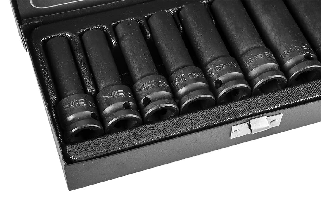 Udarna nasadna ključa Torx 1/2", E10-E24, set 9 kosov 6