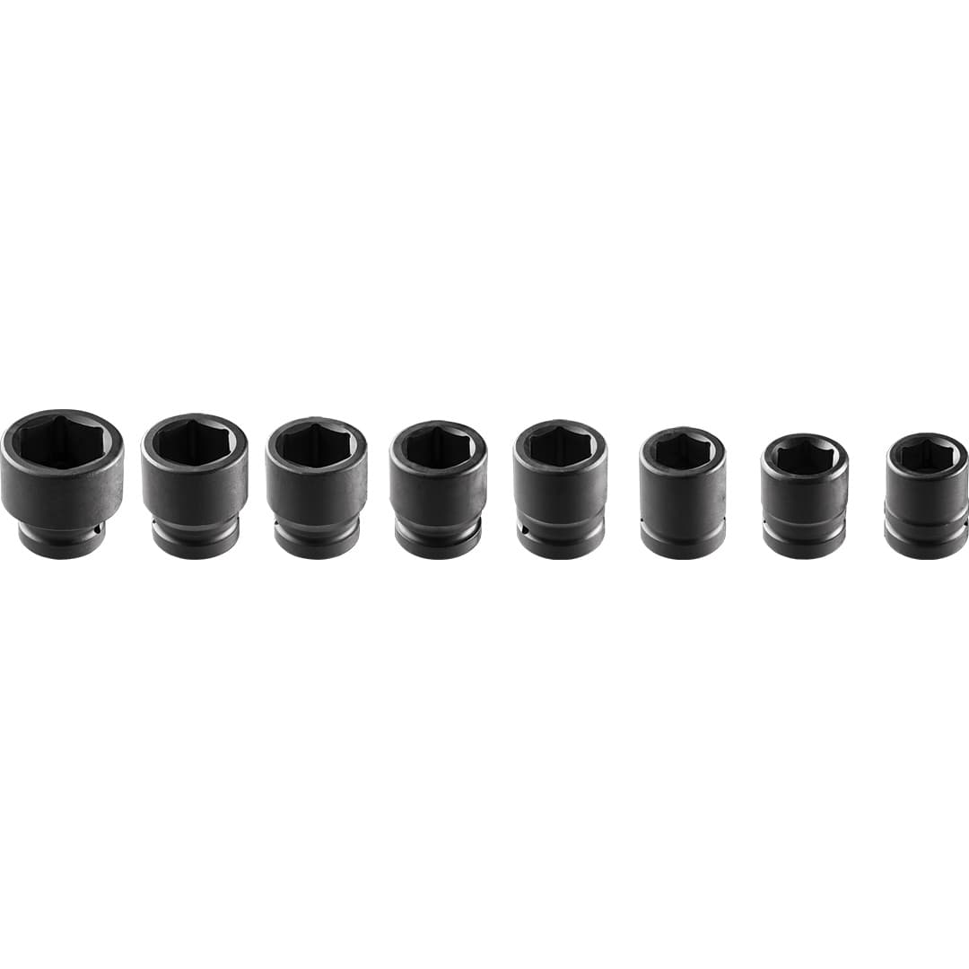 Udarna nasadna ključa 3/4", 26-38 mm, set 8 kosov