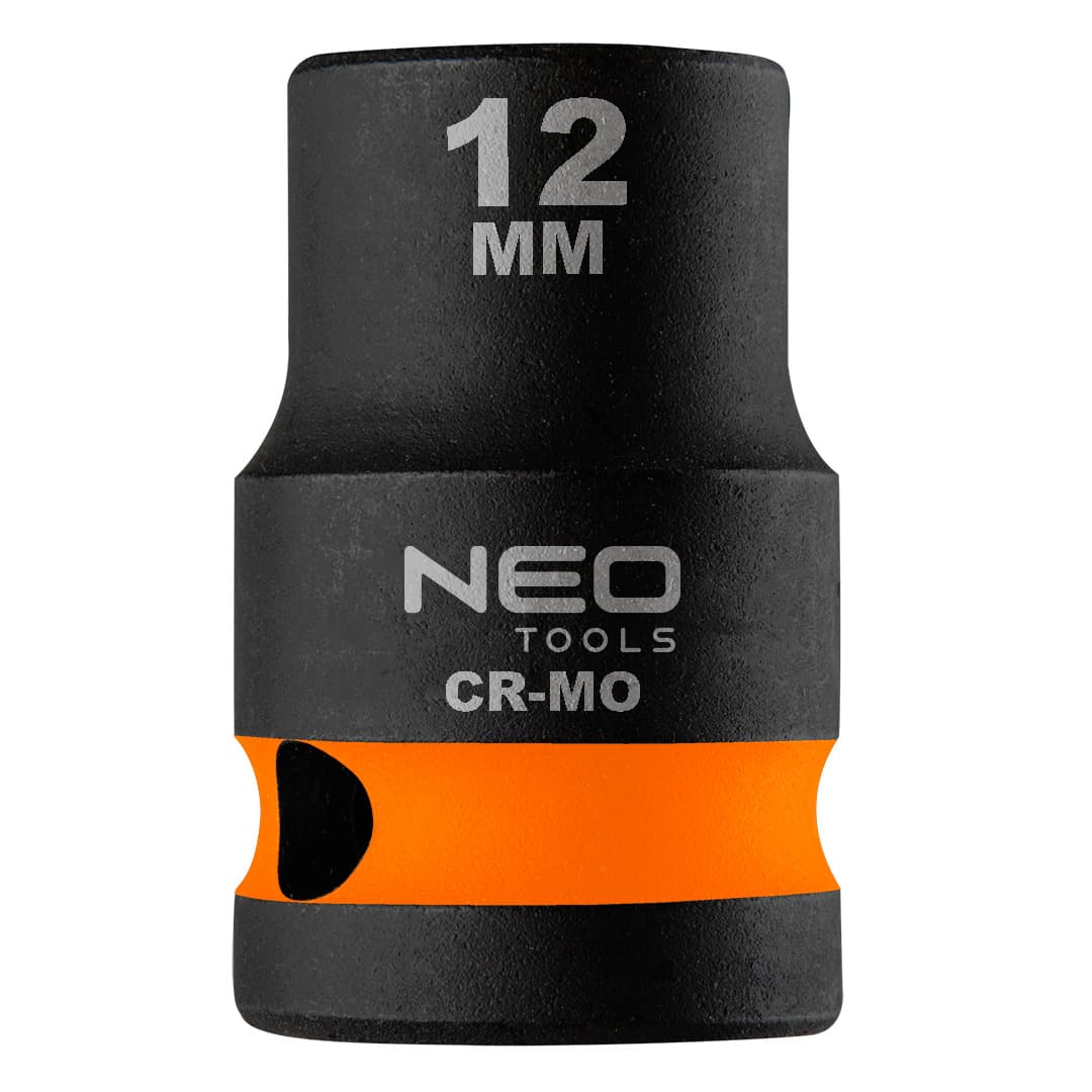 NEO TOOLS udarna nasadna glava 1/2", 12 x 38mm, Cr-Mo