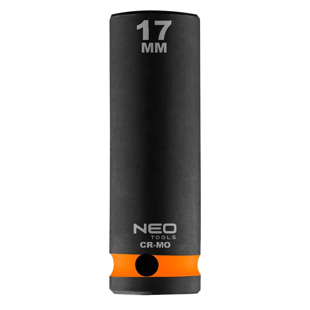 NEO TOOLS Dolgi udarni nasadni ključ 1/2", 17 mm, Cr-Mo