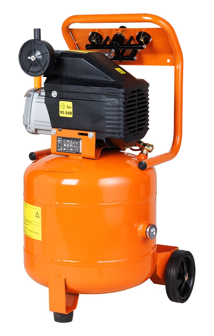 NEO TOOLS Vertikalni oljni kompresor, 40 l, 230V 4
