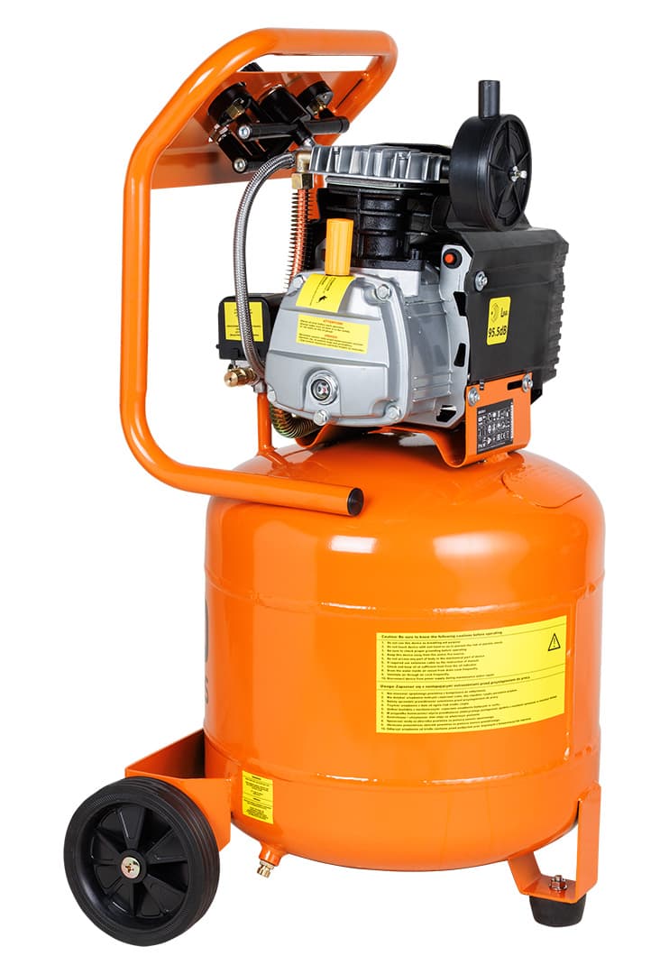NEO TOOLS Vertikalni oljni kompresor, 40 l, 230V 5