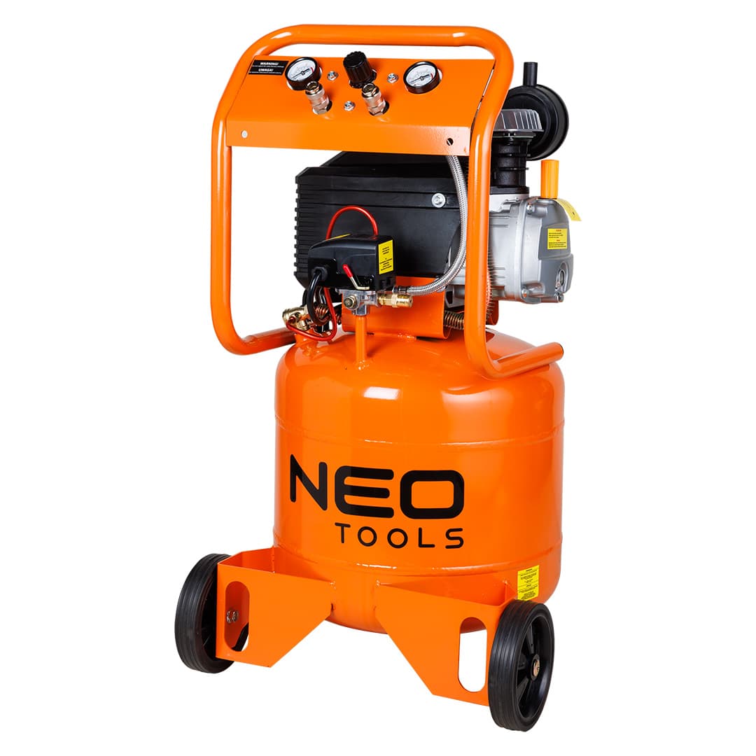 NEO TOOLS Vertikalni oljni kompresor, 40 l, 230V