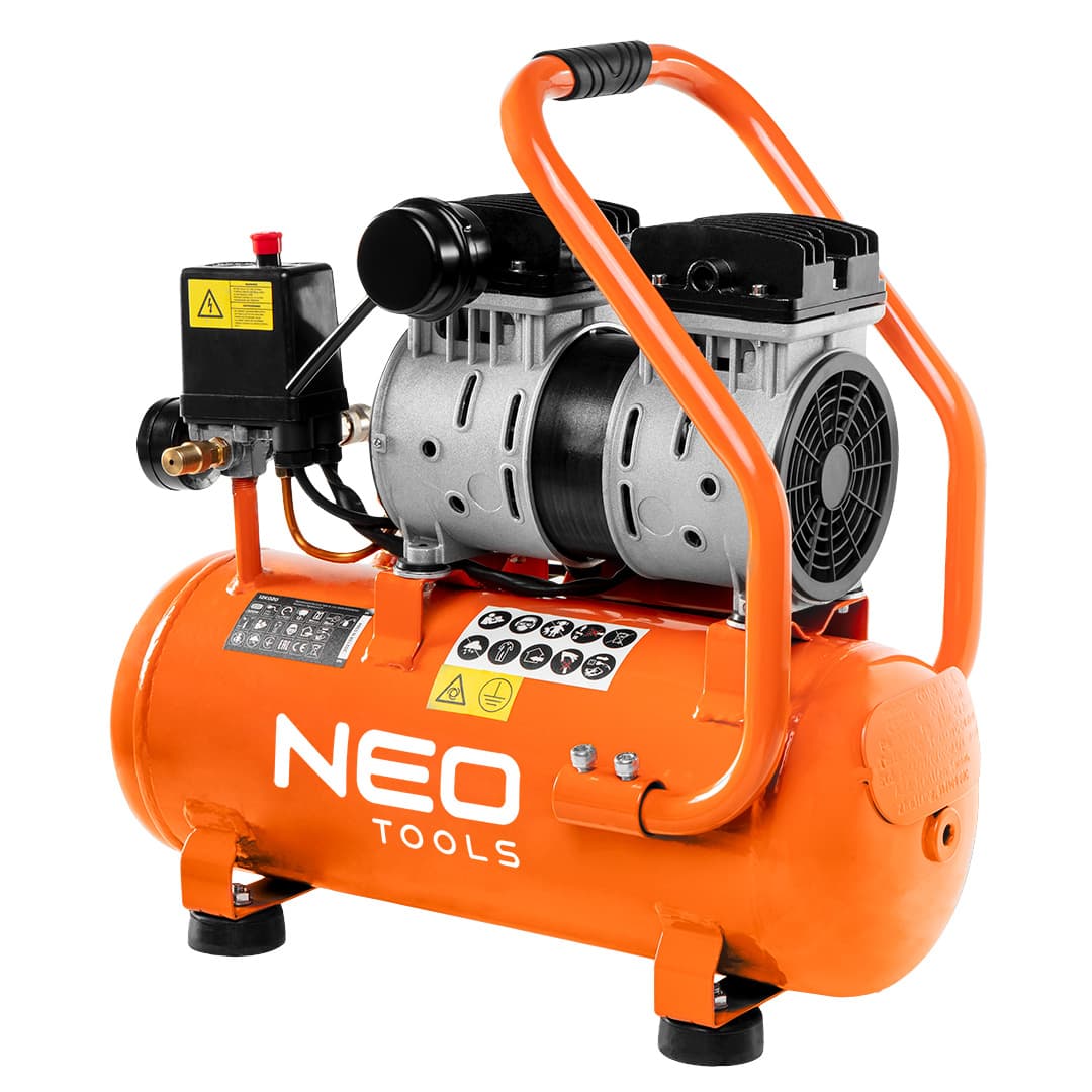 Brezoljni kompresor NEO TOOLS 12 L