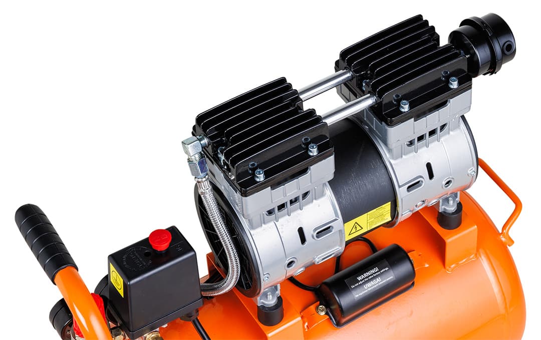 NEO TOOLS Brez-oljni kompresor, 24 l 5