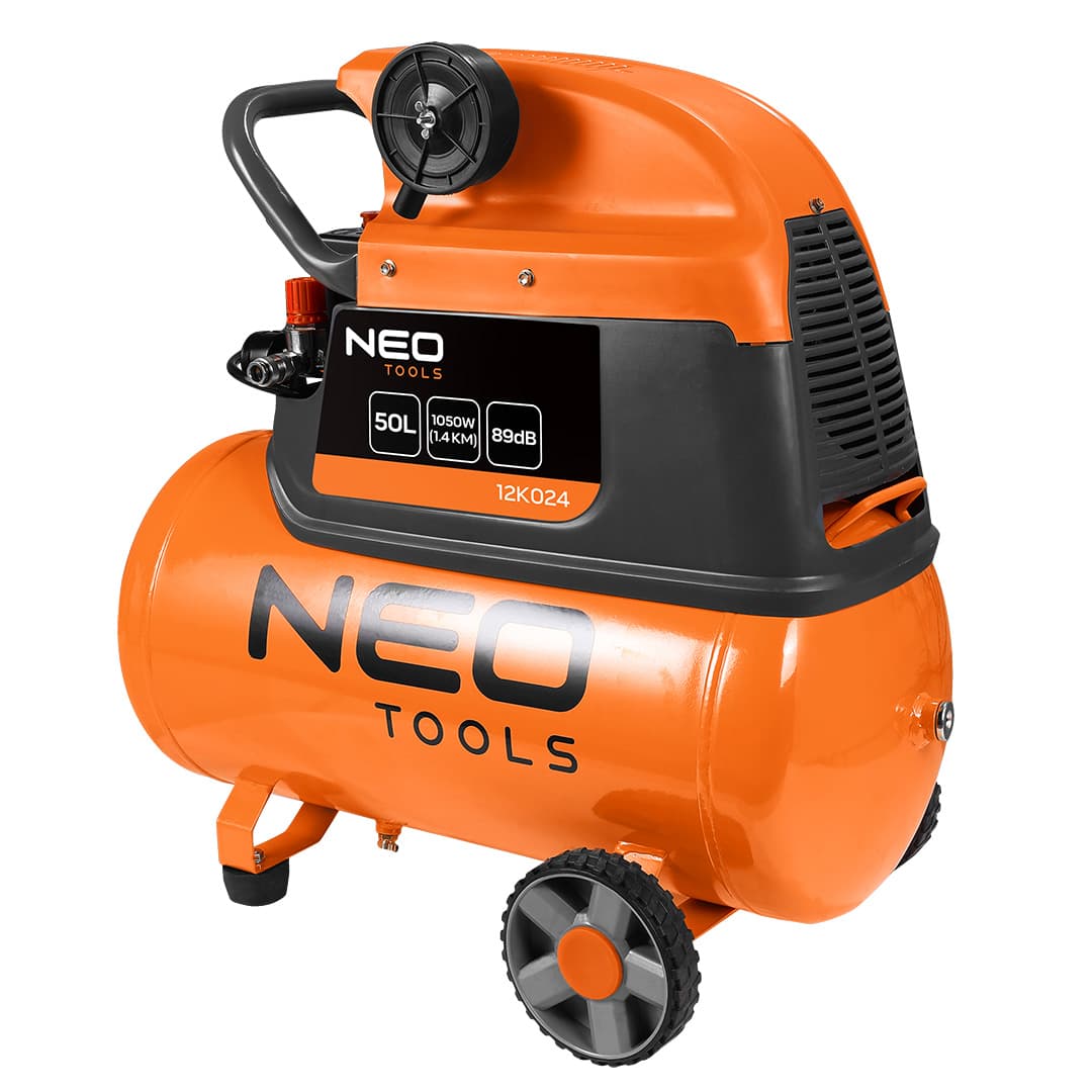 NEO TOOLS Oljni kompresor 50 l, 1050W