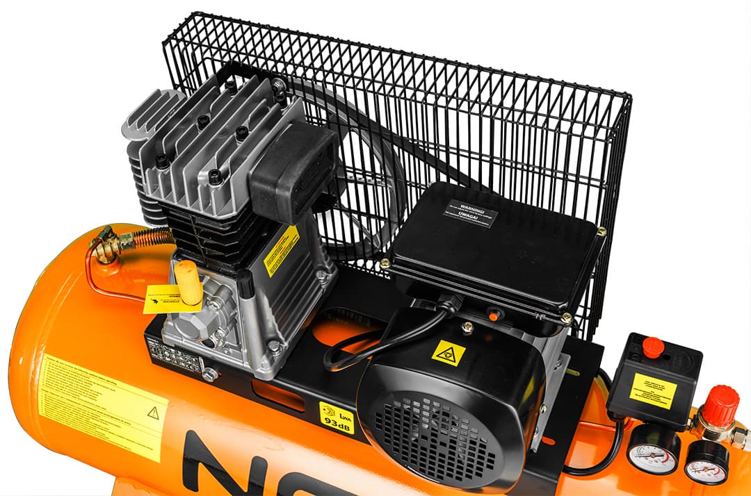 NEO TOOLS Kompresor z oljem 100 L, 230V 4