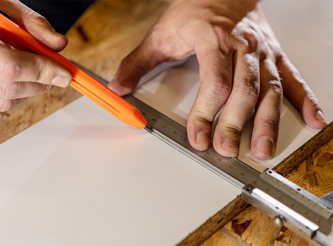 NEO TOOLS Avtomatski mizarjev svinčnik + 6 grafitnih vložkov 4