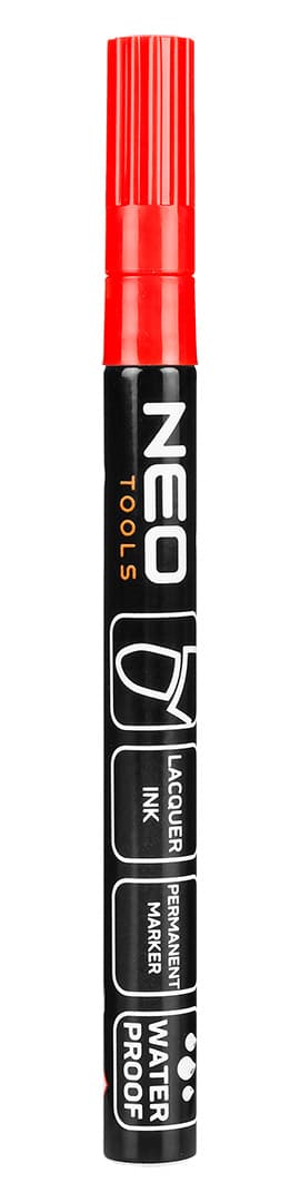 NEO TOOLS Gradbeni marker, set 4 barv 3