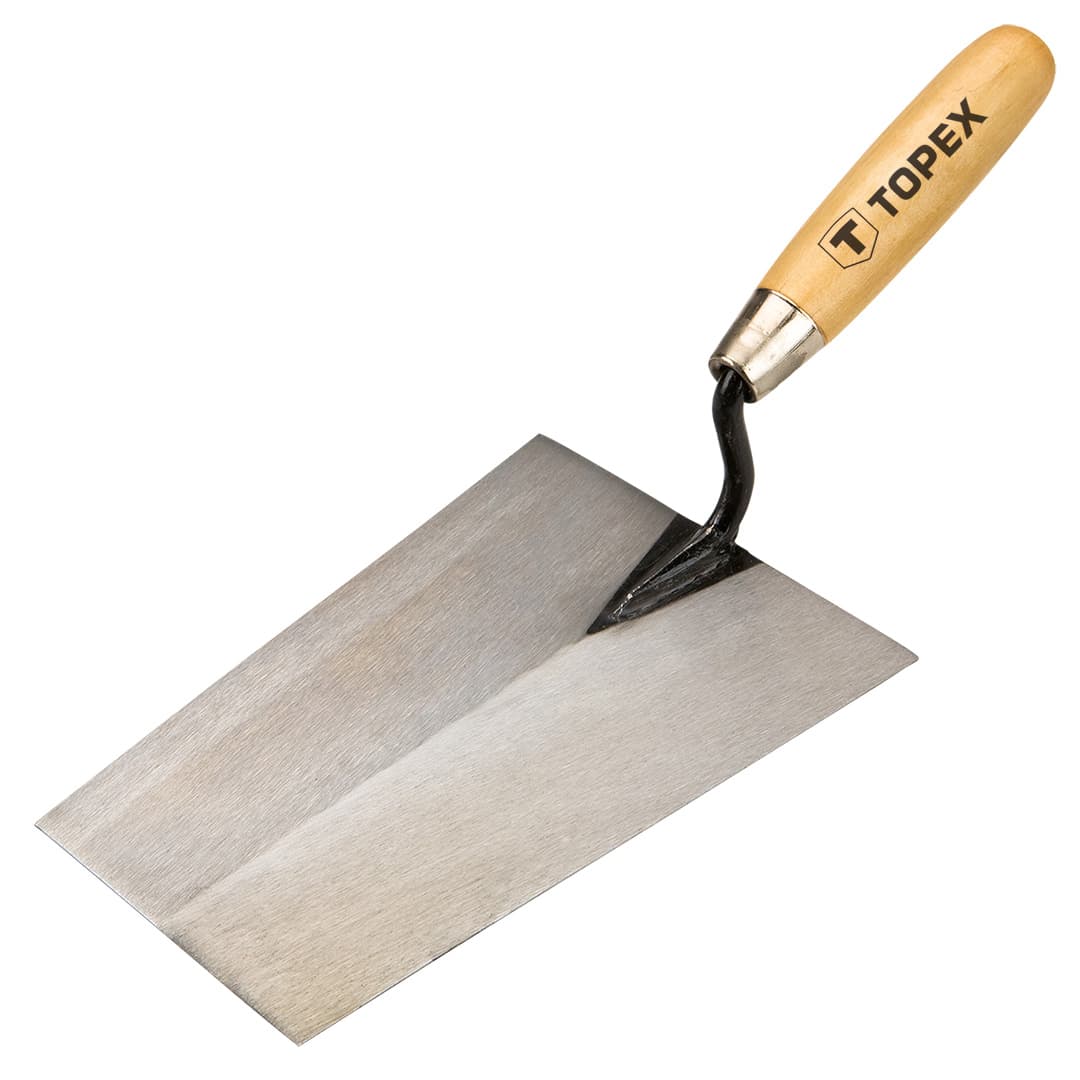 TOPEX Trapezna gladilka 200 x 140 mm z lesenim ročajem