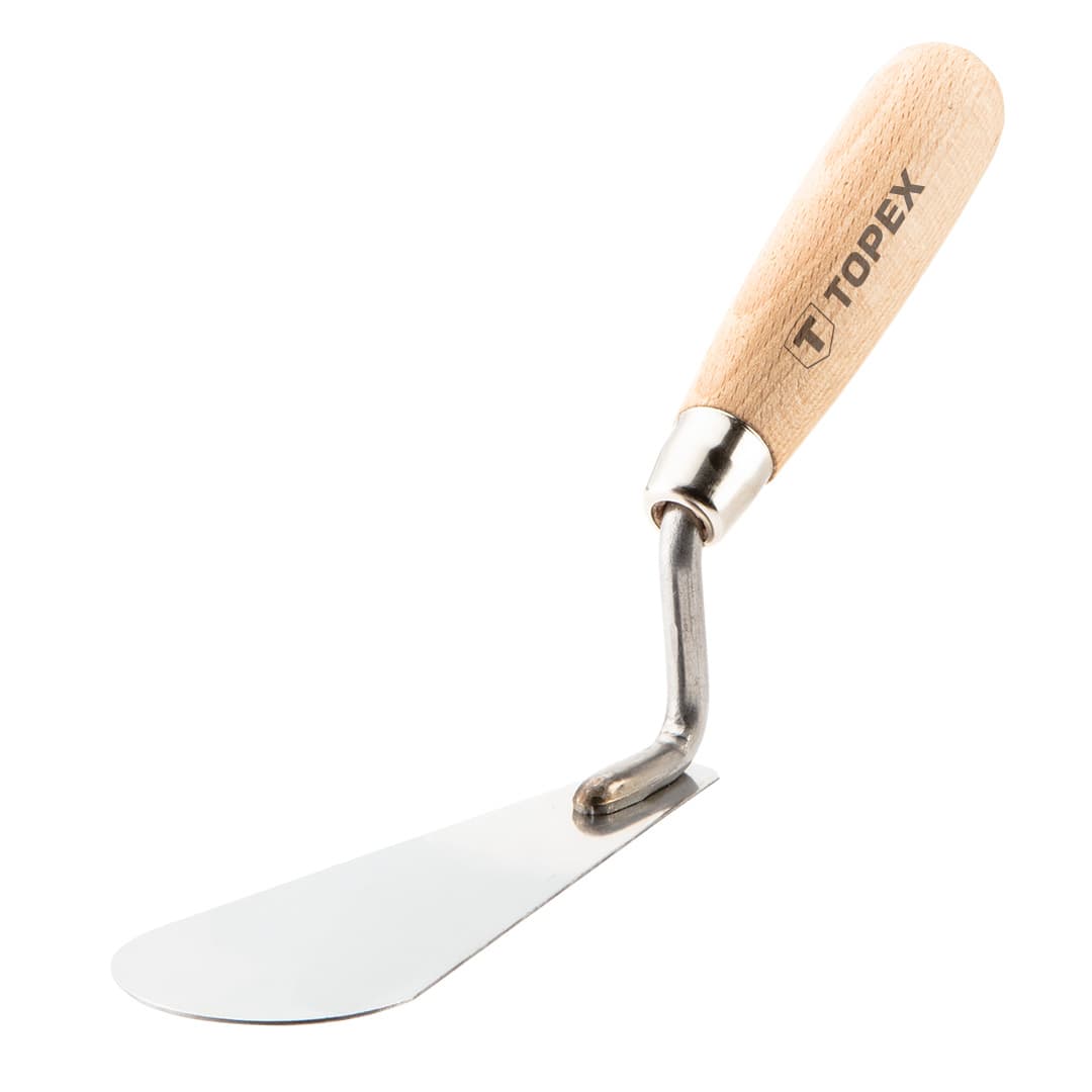 Gladilka TOPEX 160 x 55 x 20 mm, nerjavno jeklo