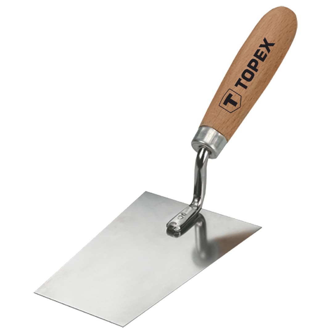 TOPEX Trapezna štukaturna gladilka 160 x 80 mm, nerjavno jeklo