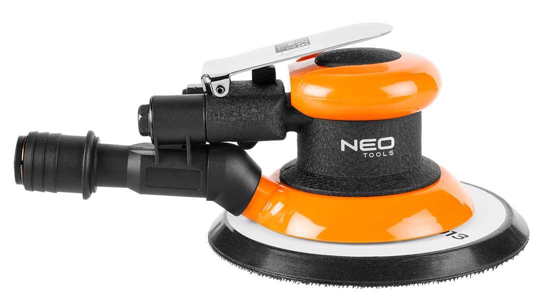 Pnevmatska ekscentrična brusilka NEO TOOLS, 150 mm, s sesanjem prahu 6