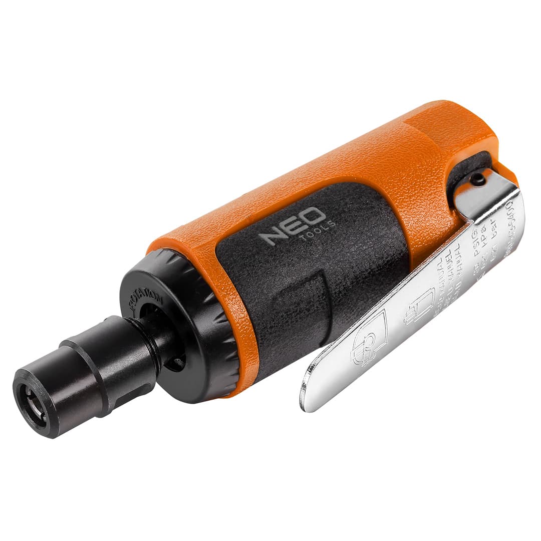 NEO TOOLS Pnevmatska ravna brusilka, 1/4"; 1/8" (6 mm/3 mm), 25.000 rpm