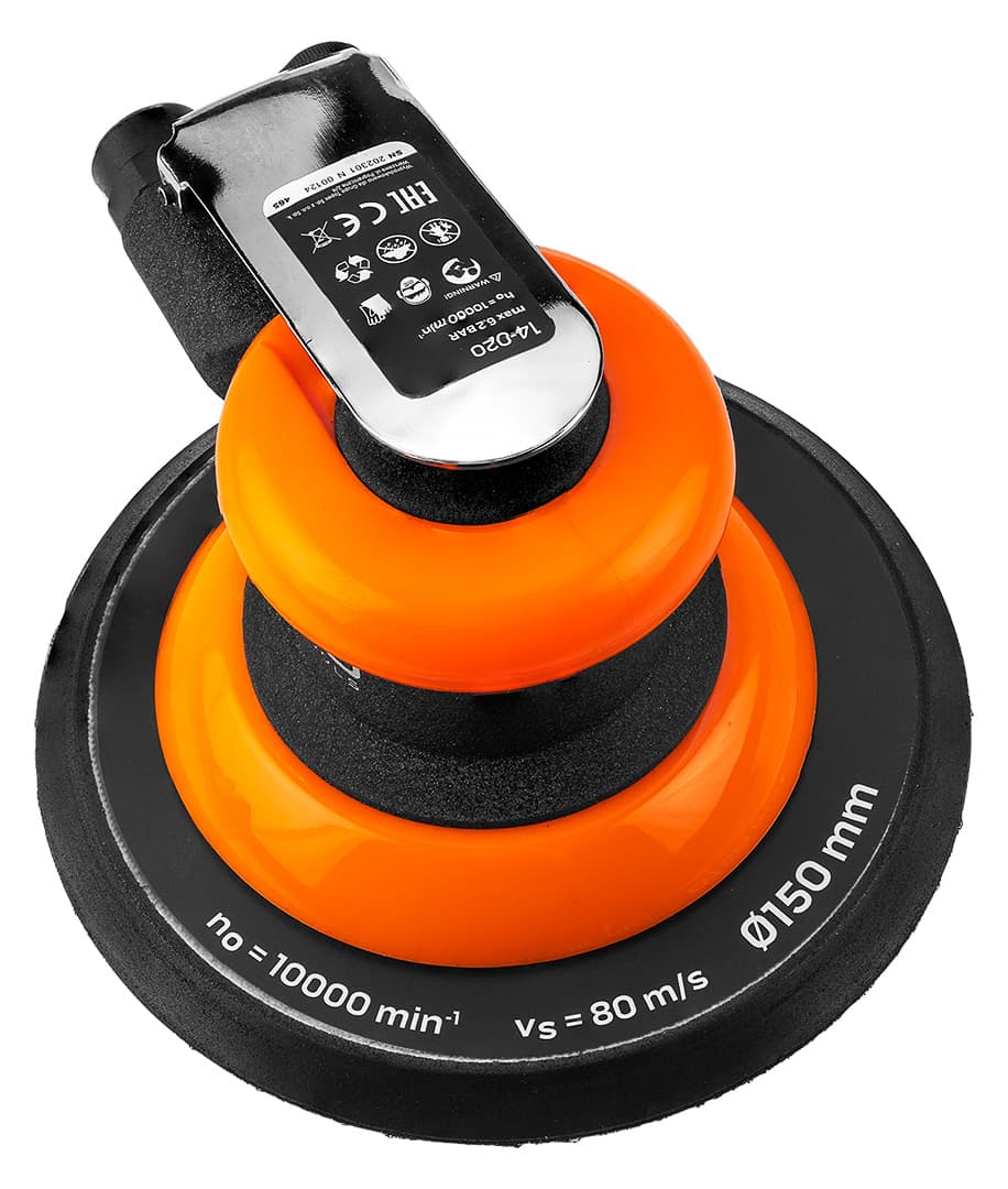NEO TOOLS Pnevmatska ekscentrična brusilka, 150 mm 3