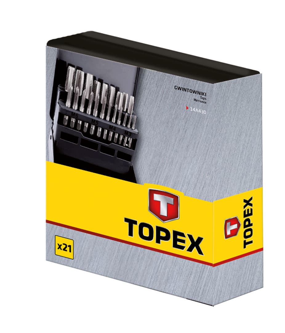 Navoji TOPEX M3-M12, vsak 21 kos. 3