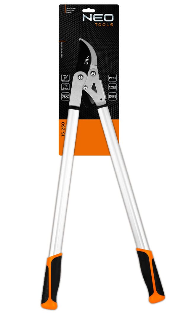 NEO TOOLS Bypass škarje za veje, 710 mm, do 45 mm 7