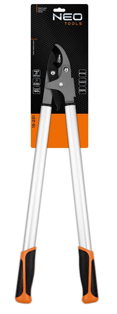 NEO TOOLS Bypass škarje za veje, 765 mm, do 40 mm 8