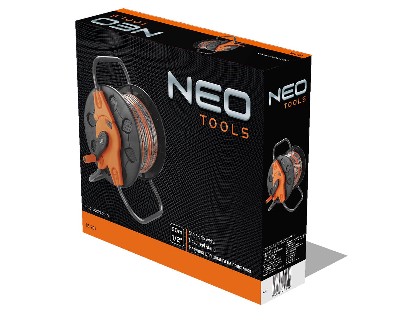 NEO TOOLS plastični stojalo za vrtno cev do 60m 6