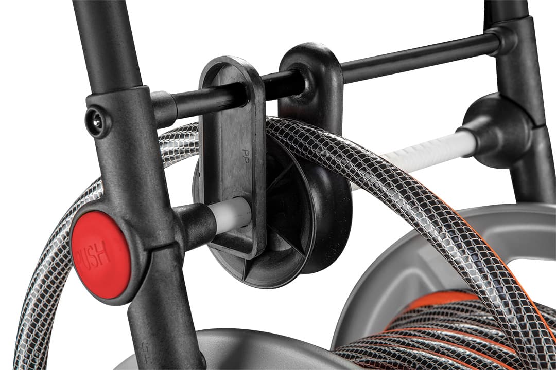 NEO TOOLS voziček za vrtno cev do 60m z vodilom 2