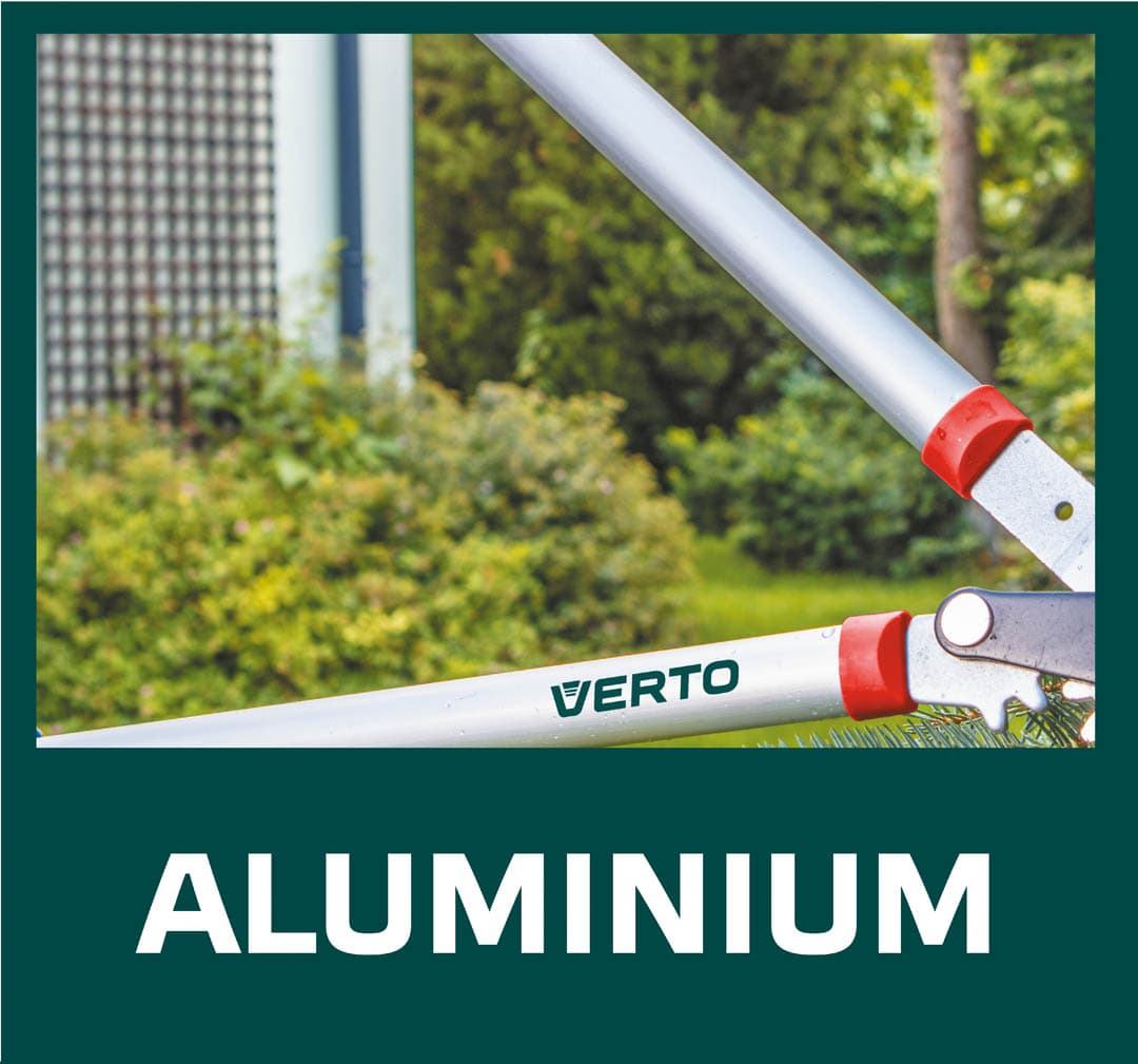 Kovaške škarje za veje VERTO 710 mm, rezanje Ø 42 mm, alu ročaji 2