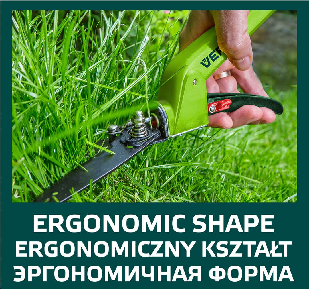 Verto vrtne škarje za travo 330 mm, rezilo 130 mm 3