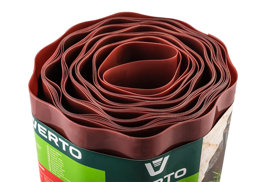 VERTO obroba za trate 10 cm x 9 m, rjava 2