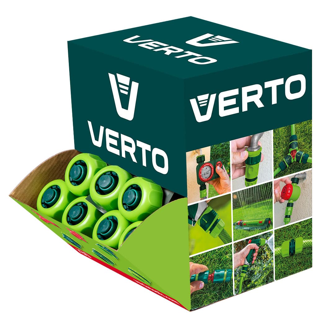 Zamašek za cev VERTO 3/4", dvomaterialni, 30 kom. 4