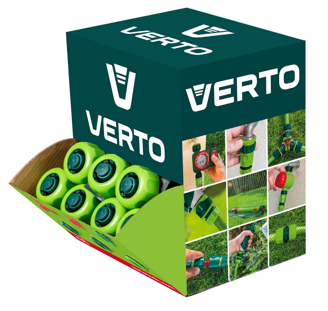 Zamašek za cev VERTO 3/4", dvomaterialni, 30 kom. 5
